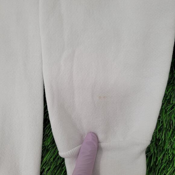 Vintage 90s Louisiana State University Sweatshirt Womens Medium 19x23 White USA - Picture 6 of 16